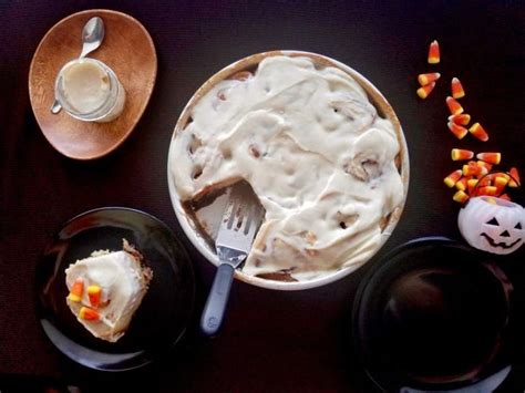 This Candy Corn Recipe Takes Cinnamon Rolls To The Next Level