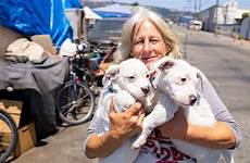 homeless woman dogs her loves oakland