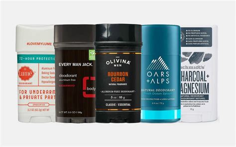 15 best all natural aluminum free deodorants for men gearmoose