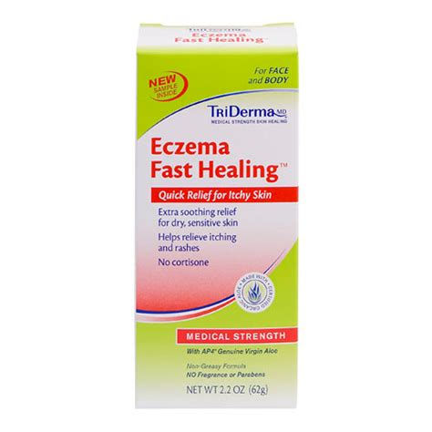 Triderma Eczema Fast Healing Cream Medical Strength 22 Oz