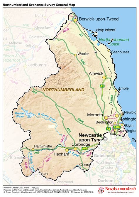 Northumberland County Council Map Library ~ Mapdome