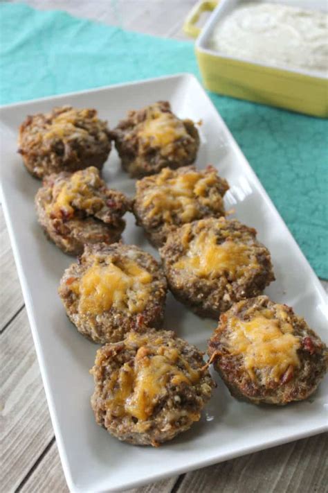 Low calorie dijon dressing tried and tasty. Bacon Cheeseburger Low Carb Meatloaf | MoscatoMom.com