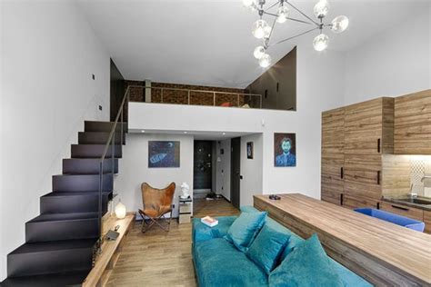 Some even opt to have a mezzanine even if it doesn't have a specified usage yet. Designer Makes The Most Of A Small Flat In Ukraine | Others