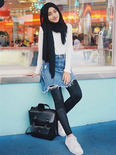 Maybe you would like to learn more about one of these? Paling Inspiratif Ootd Hijab Rok Mini - Keep Me Blog's