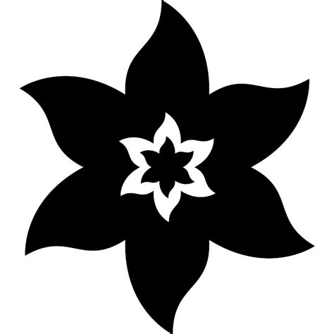 Star Shaped Flower Vector Svg Icon Svg Repo