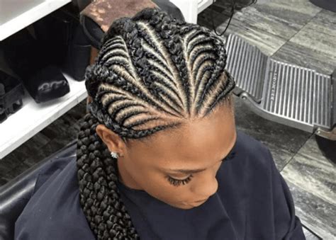New Ghana Weaving Hairstyle 20172018 Cool Braid