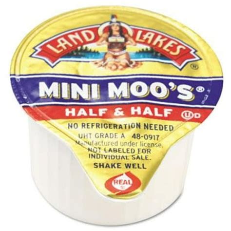 Land O Lakes Mini Moos Creamers Real Dairy Half And Half 180 Ct