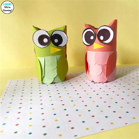 Easy Toilet Paper Roll Owl Craft For Kids Laptrinhx News