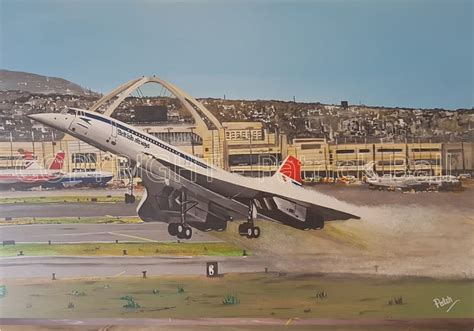 Concorde Take Off From Lax Size A Motorsportartstudio Co Uk