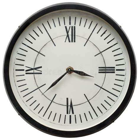 Old Clock Face Without Hands Stock Photo Image Of Hourplate Rusty