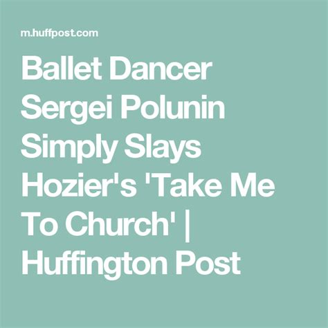 He is an actor and writer, known for murder on the orient express (2017), red sparrow (2018) and the nutcracker and the four realms (2018). Ballet Dancer Sergei Polunin Simply Slays Hozier's 'Take ...