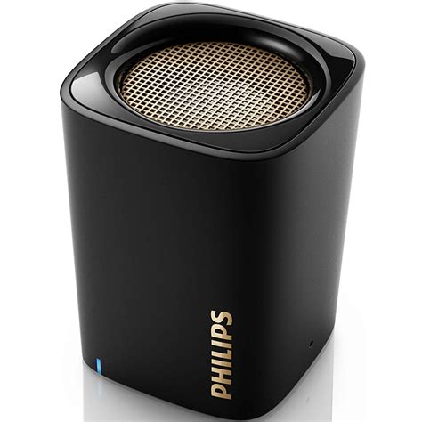 Best cheap mini bluetooth speaker with mic: Philips Bluetooth Wireless Portable Mini Speaker with ...
