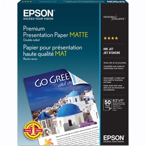 Epson Premium Presentation Paper Matte Double Sided S041568 Bandh