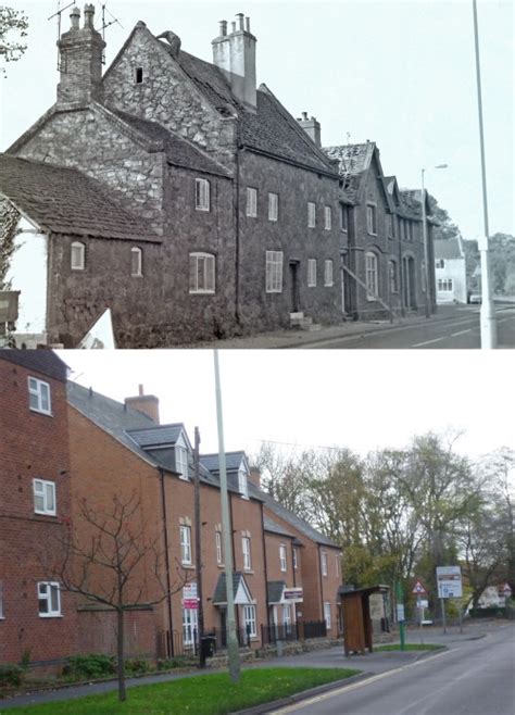 Leicester Road Wakerley Court And The Mills Area Then And Now The