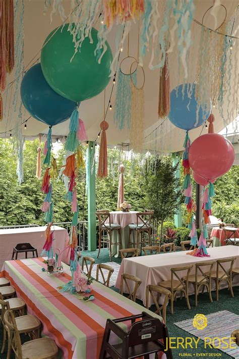Coachella Themed Birthday Party For A Year Old Girl Designed By Jerry
