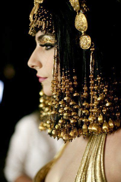 hair beaded in gold so gorgeous … egyptian hairstyles hair beads egyptian makeup