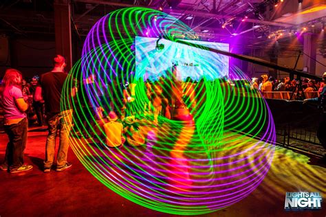 Another Nice Light Trail Picture Of Our Led Hula Hoops In Action By