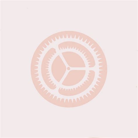 Pink Settings Icon Aesthetic App Logos Pink Bmp Puke