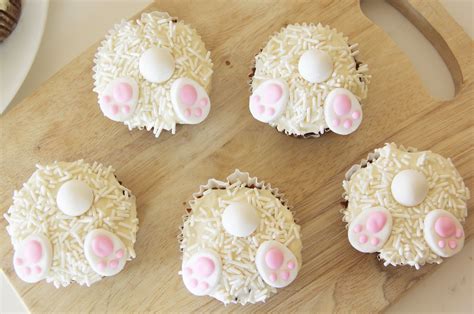 Gluten free six layer dessert faithfully gluten free. Gluten-Free Easter Bunny Tails Carrot Cake Cupcakes ...