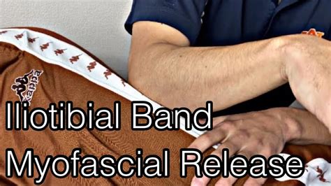 How To Do Myofascial Release For Iliotibial Band English Youtube