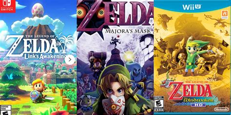 The Legend Of Zelda Games With The Best Cover Art Ranked