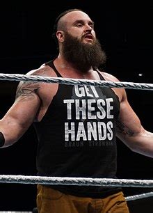He has competed in many strongman competitions in his young life. Braun Strowman - Wikipedia