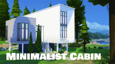Sims 4 Minimalist Home Gaines Ville Fine Arts
