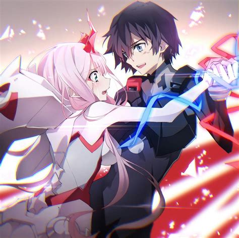 Hiro And Zero Two Darling In The Franxx Darling In The Franxx Anime