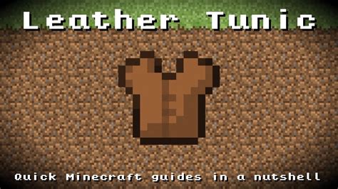 Check spelling or type a new query. Minecraft - Leather Tunic! Recipe, Item ID, Information ...