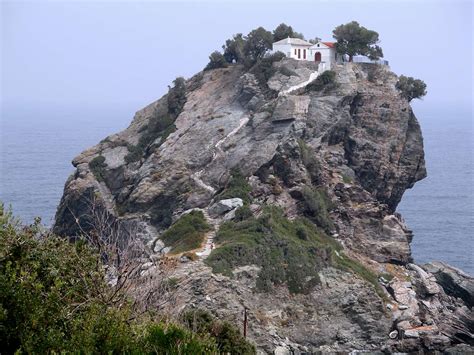 With amanda seyfried, stellan skarsgård, pierce brosnan, nancy baldwin. Mamma Mia: 'church on a rock' Photo from Agios Ioannis in ...