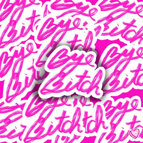 Baddie Sticker Pack 6pc Stickers Feminist Sticker Pack Etsy