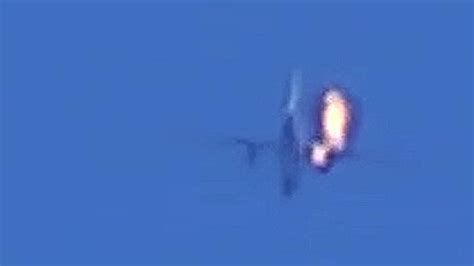 Video Rebel Shoot Down Of Ukrainian Military Plane