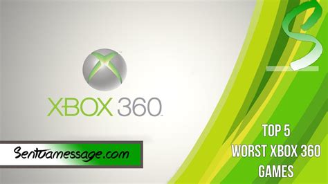 Top 5 Worst Xbox 360 Games Youtube