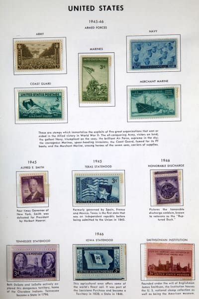 He Harris United States Liberty Stamp Album Lot 1499