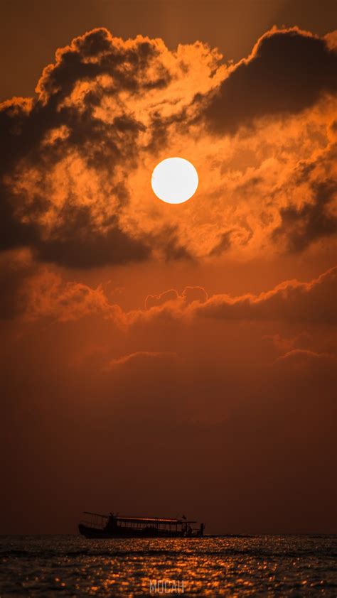 Sunset Afterglow Sun Cloud Dusk Samsung Galaxy Note 2 N7100