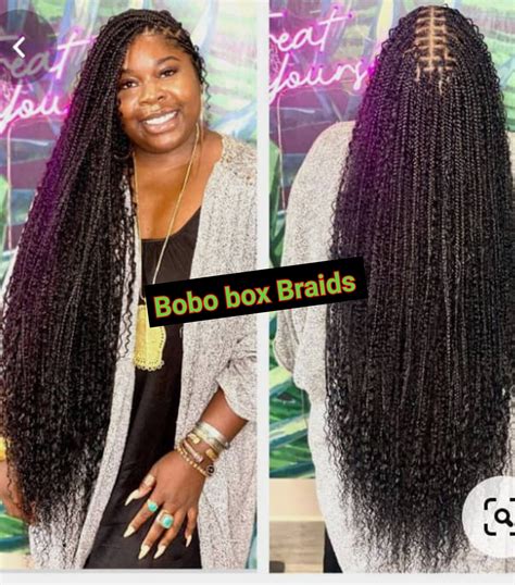 Unionbeauty Packs Inch Knotless Jumbo Messy Goddess Box Braids Crochet Hair With Curly Ends
