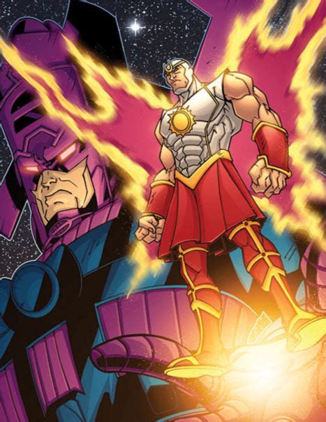 He is last seen hunting down those responsible for his planet's destruction. 10 Strongest Heralds of Galactus - Ranked