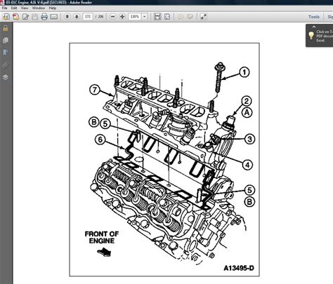 2000 Ford Ranger Engine 30 L V6 Diagram