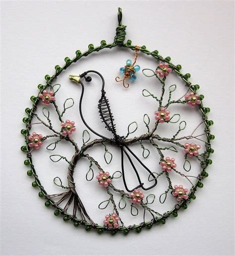 Unique Wire Wrapping Artwork ~ Ideas Arts And Crafts Projects