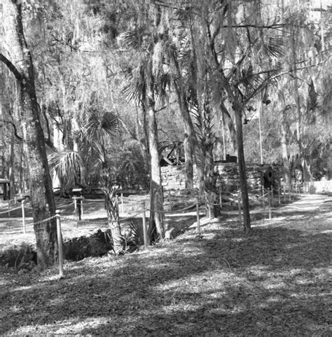 Florida parks, camping and reservation information Florida Memory • View of Yulee Sugar Mill Ruins Historic ...