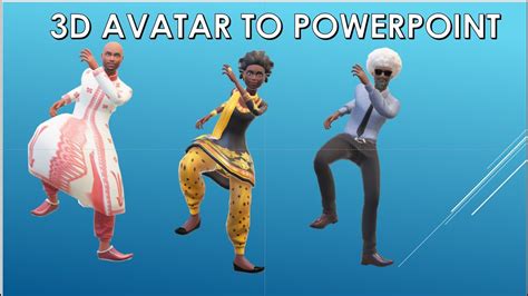 How To Create 3d Avatar Animation For Powerpoint Youtube
