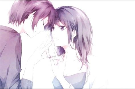 Matching Anime Couple Half Wallpaper Santinime