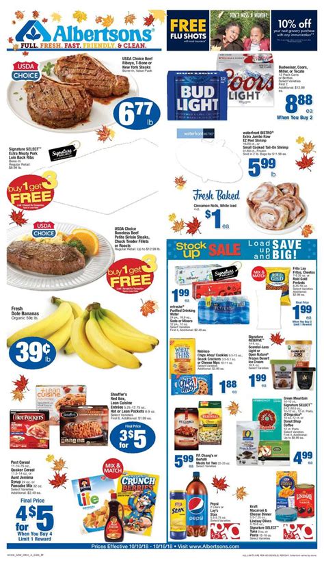 All you have to do is sign up for the albertsons just for u program, which. Albertsons Weekly ad Flyer 03/11/20 - 03/17/20 | Weekly ...