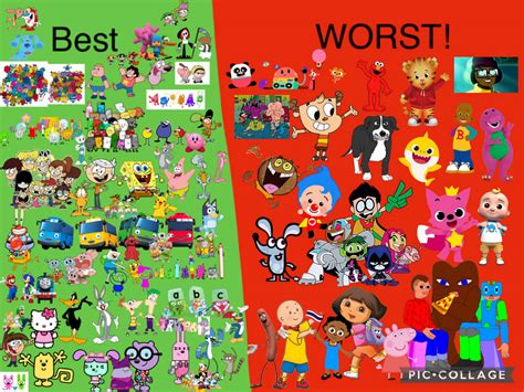 My Best And Worst Characters List By Erick2k21 On Deviantart