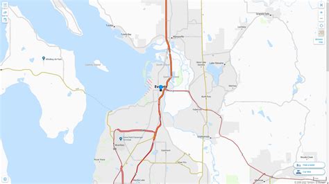 Everett Washington Map