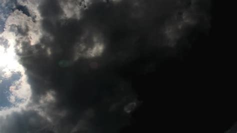 Time Lapse Storm Clouds In Dark And Deep Blue Sky Full Hd