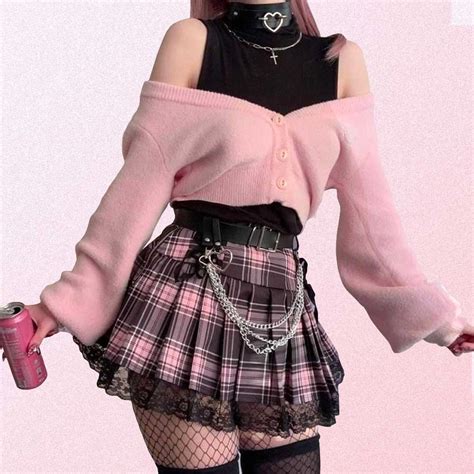 Pink Checkered Skirt Online Sale Up To 62 Off