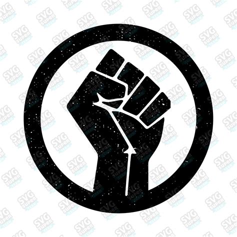 Raised Fist Svg Black Lives Matter Svg Digital Download Blm Etsy