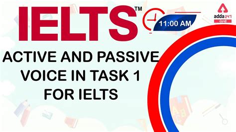 Ielts Academic Active And Passive Voice In Task 1 For Ielts Youtube