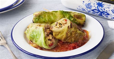 Vegetarische Kohlrouladen super lecker einfach